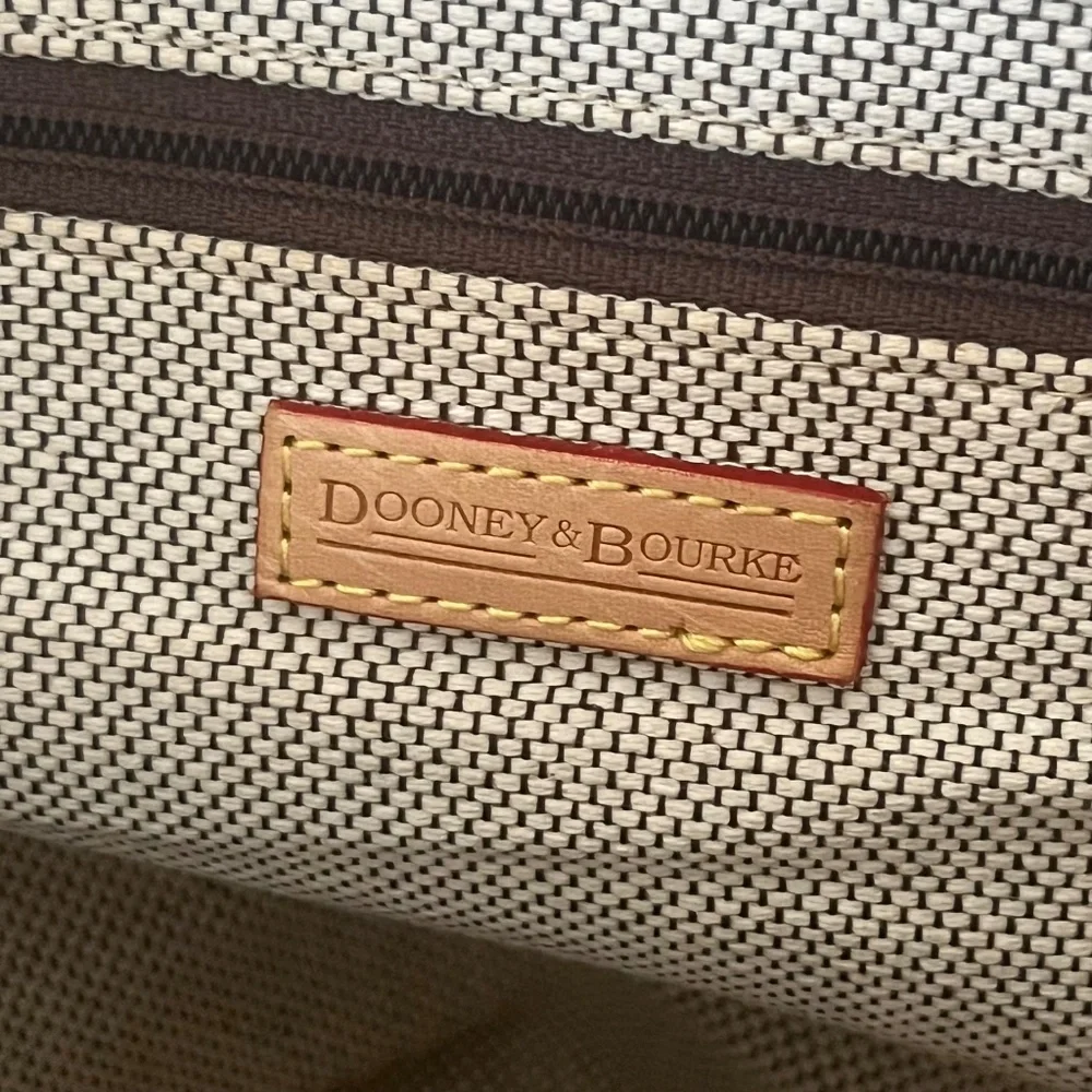Dooney & Bourke  Anniversary Monogram Tote Shoulder Bag LARGE - Picture 5 of 16